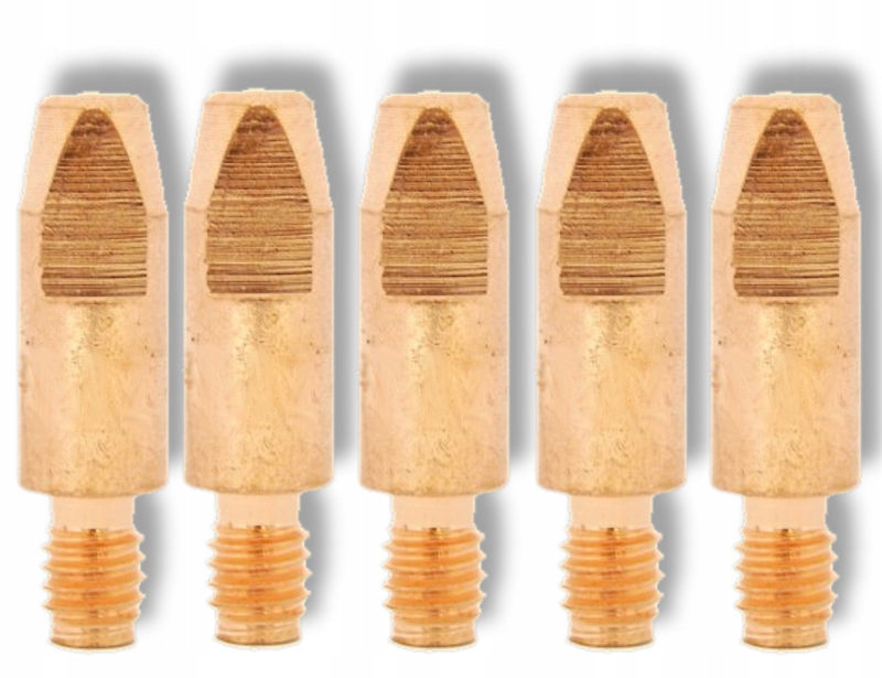 

5x Końcówka prądowa typ Binzel Mb 25 0,8 mm M6x28