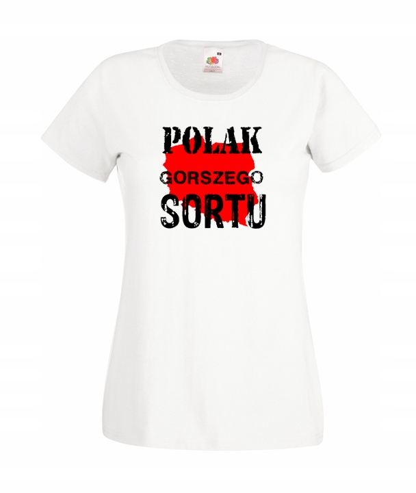 

Xs Koszulka Damska Polak Gorszego Sortu Wzór