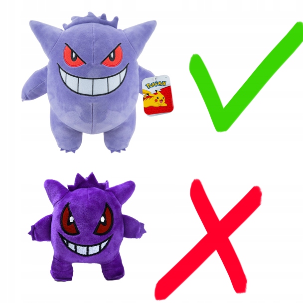 Peluche Pokemon Gengar 30CM