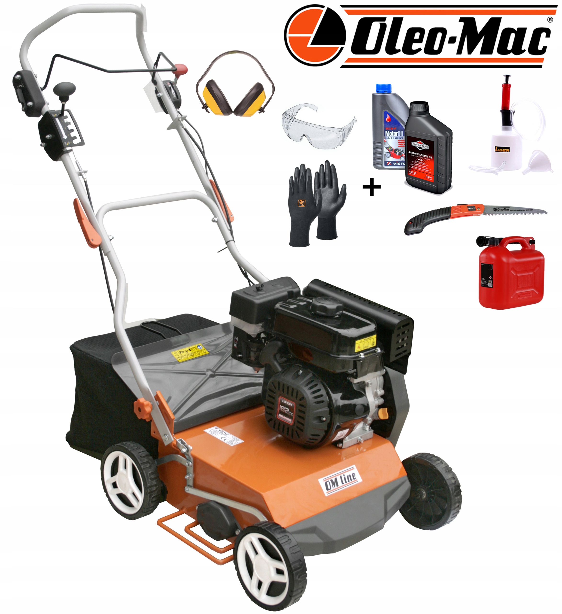 

Wertykulator Spalinowy Oleo-mac Om Line Srh 40 L65