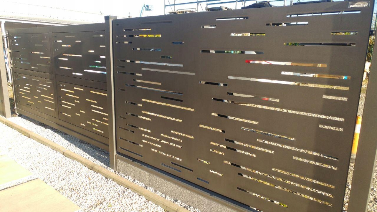 OGRODZENIE PANELOWE ZIELONE 1530/2500 FI 4 Wysokość 1.53 m