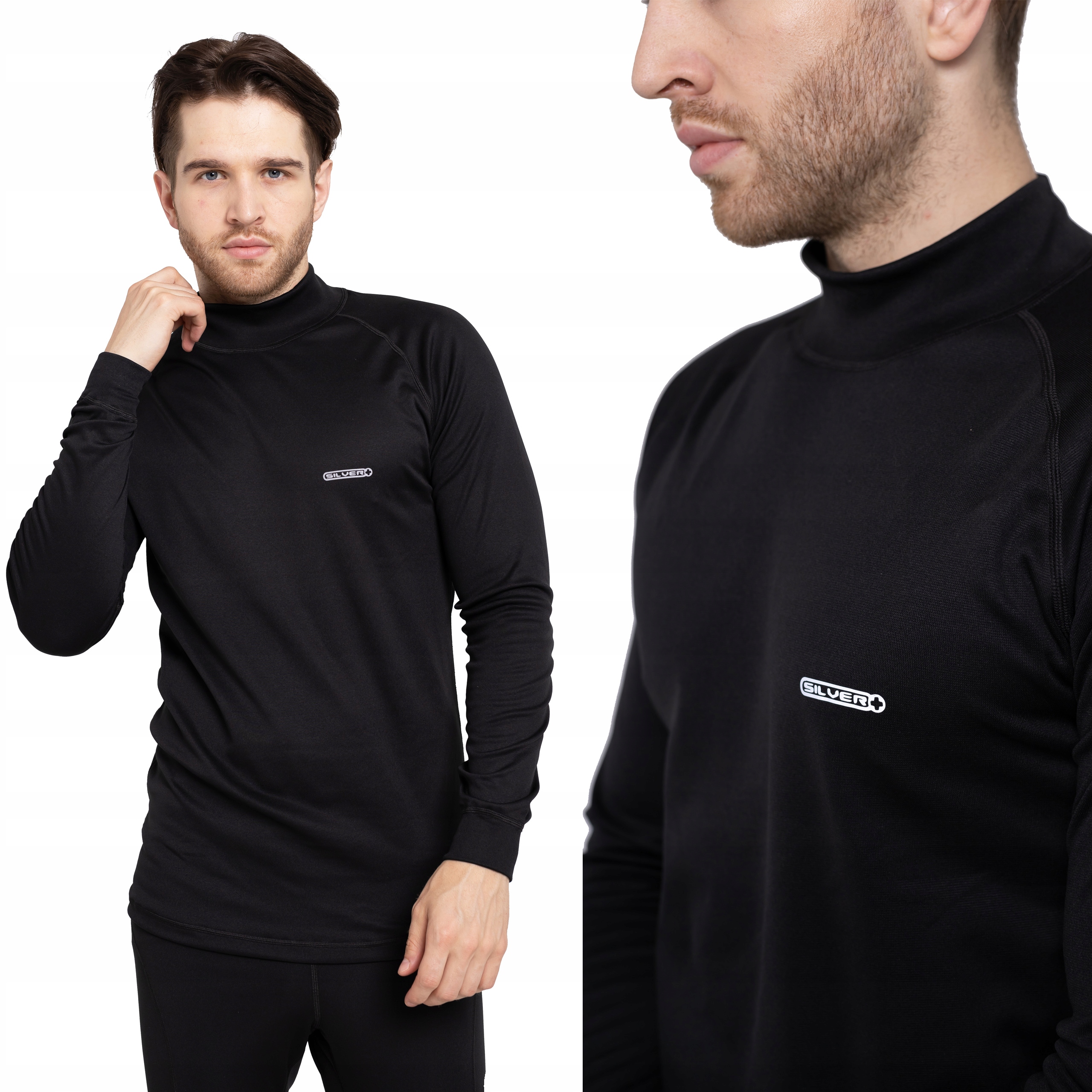 BLUZA TERMOAKTYWNA dla dzieci KOSZULKA bielizna CZARNA Ercole SILVER+ 164 Marka Ercole