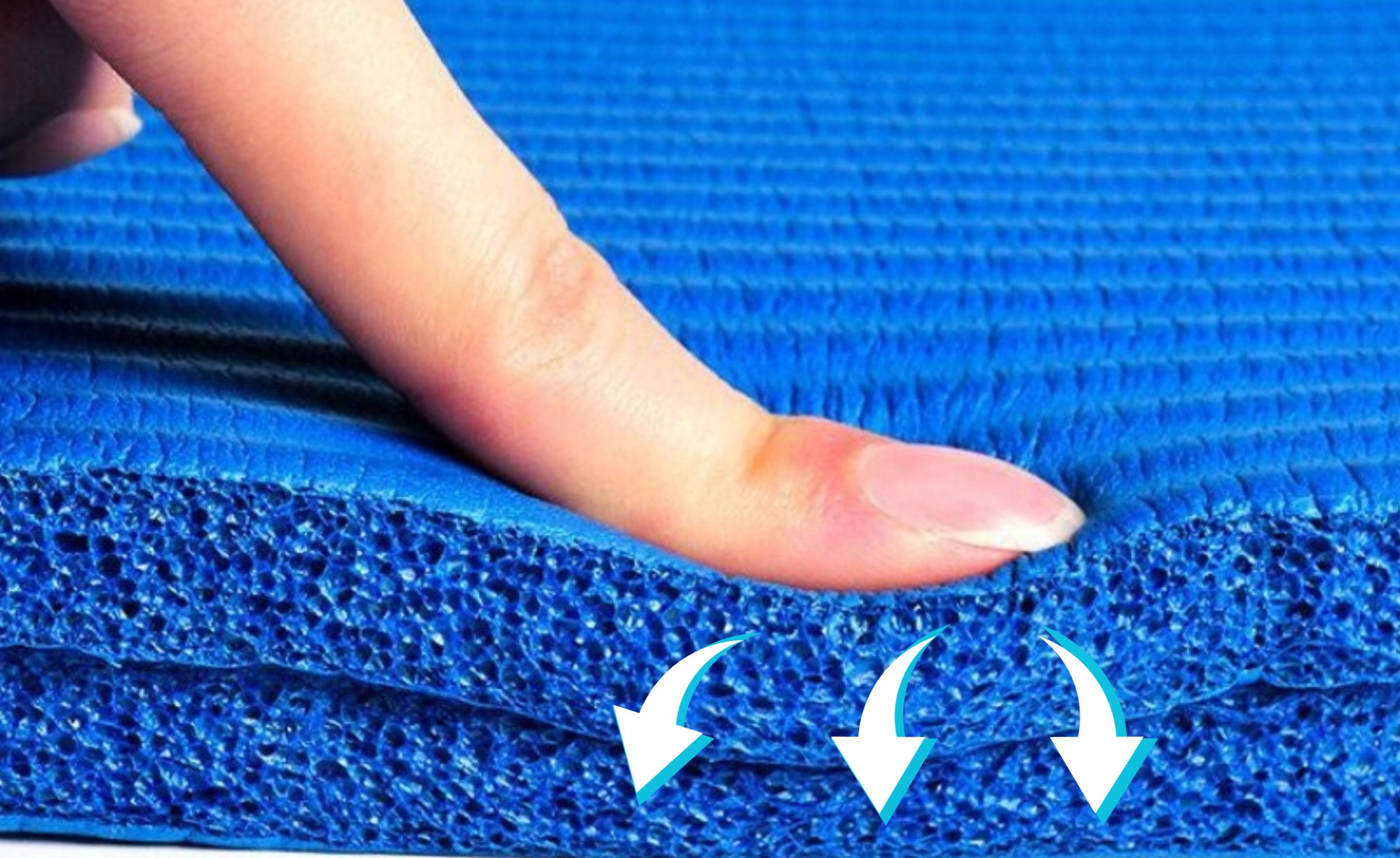 MATA DO ĆWICZEŃ JOGA FITNESS MIĘKKA GRUBA 1 CM NBR KARIMATA DUŻA FIT.ME Marka Fit.Me