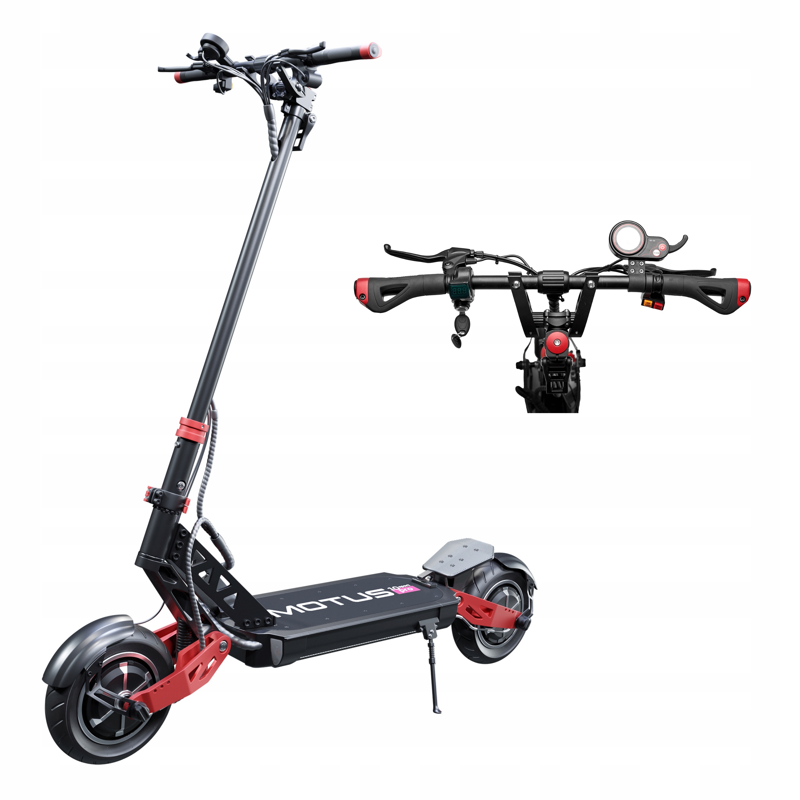 Motus Pro 10 Sport 2020 Koloběžka 2x1300W, limit rychlosti 20 km/h