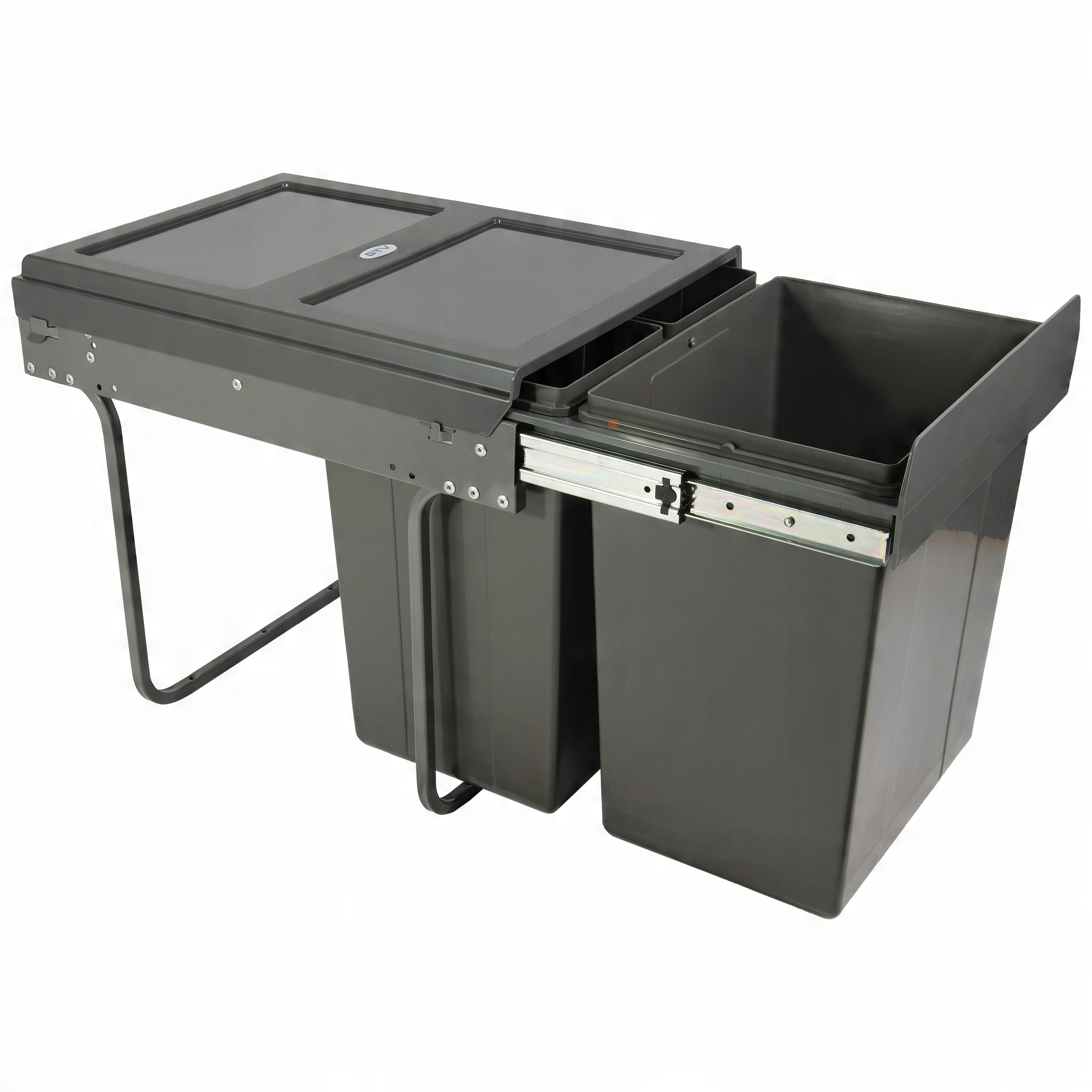 

Segregator na śmieci Practi Eco 400mm 1x20L+2x10L