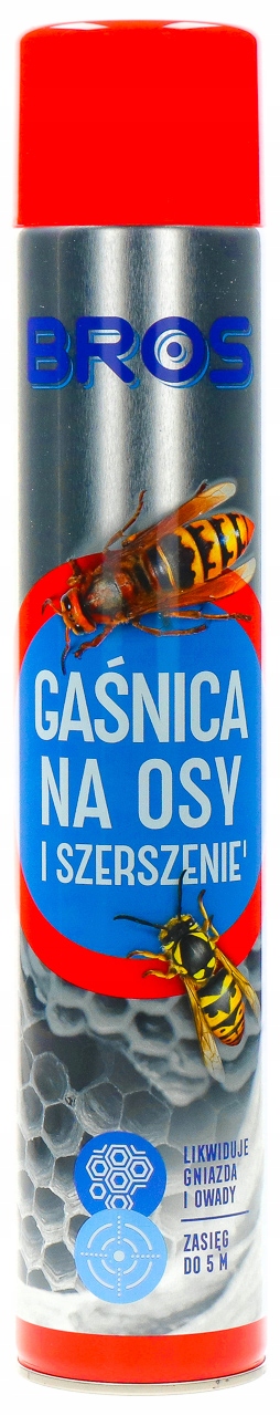 

Spray Gaśnica Na Osy Szerszenie Gniazda Bros 600ml
