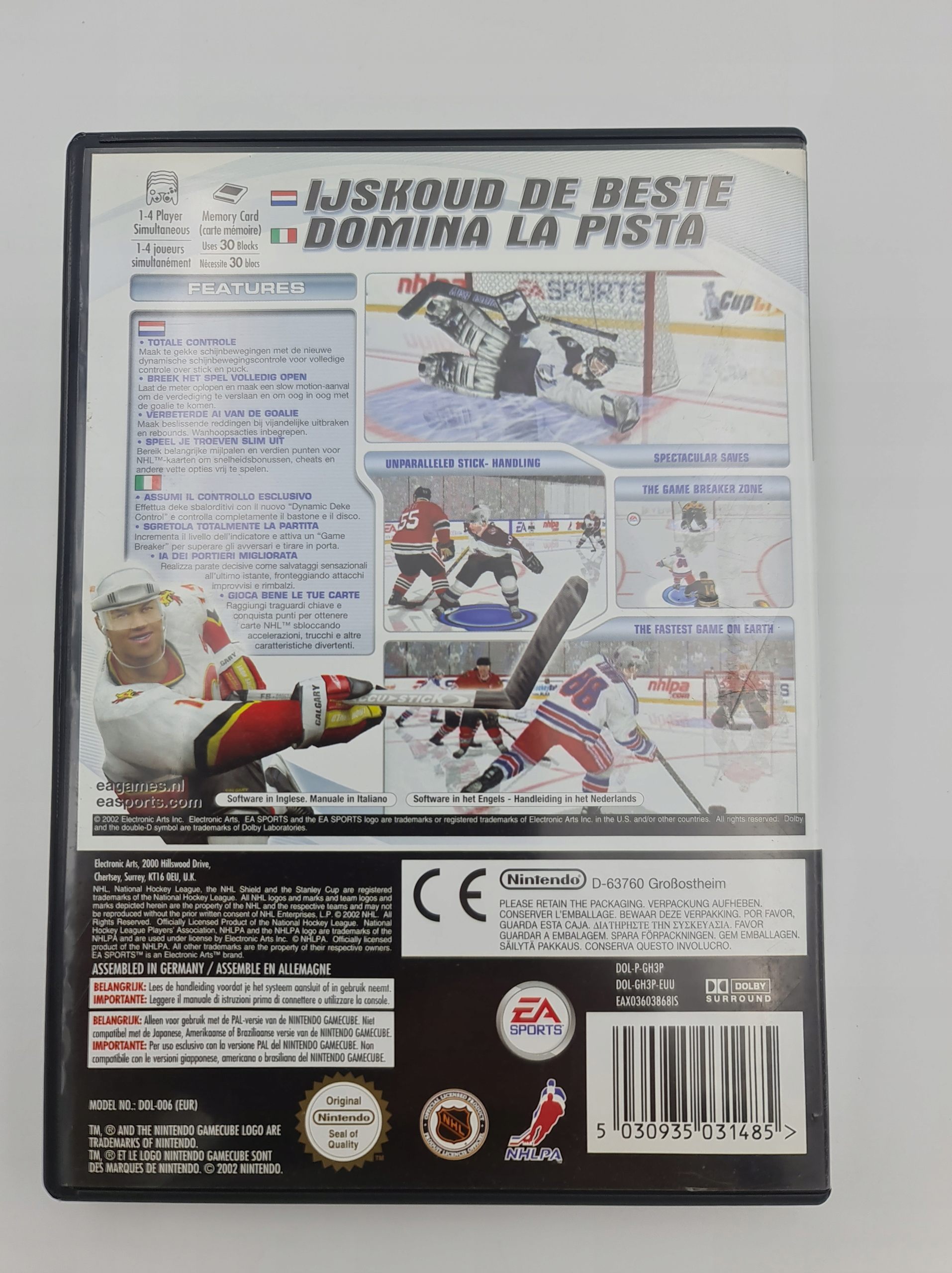 NINTENDO GAMECUBE NHL 2003 Producent Nintendo