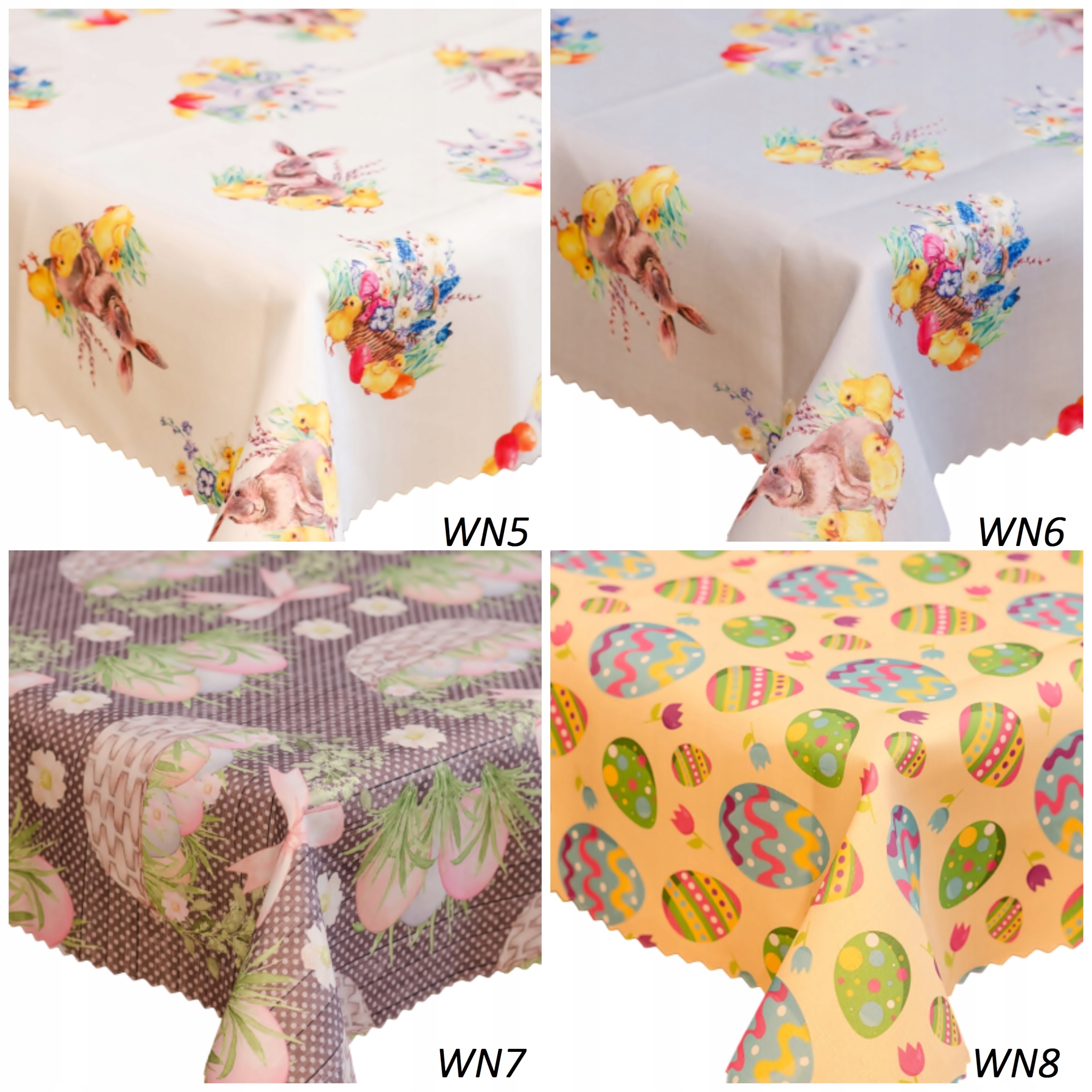 OBRUS Wielkanocny WIELKANOC Świąteczny 180x140 WN Marka inna