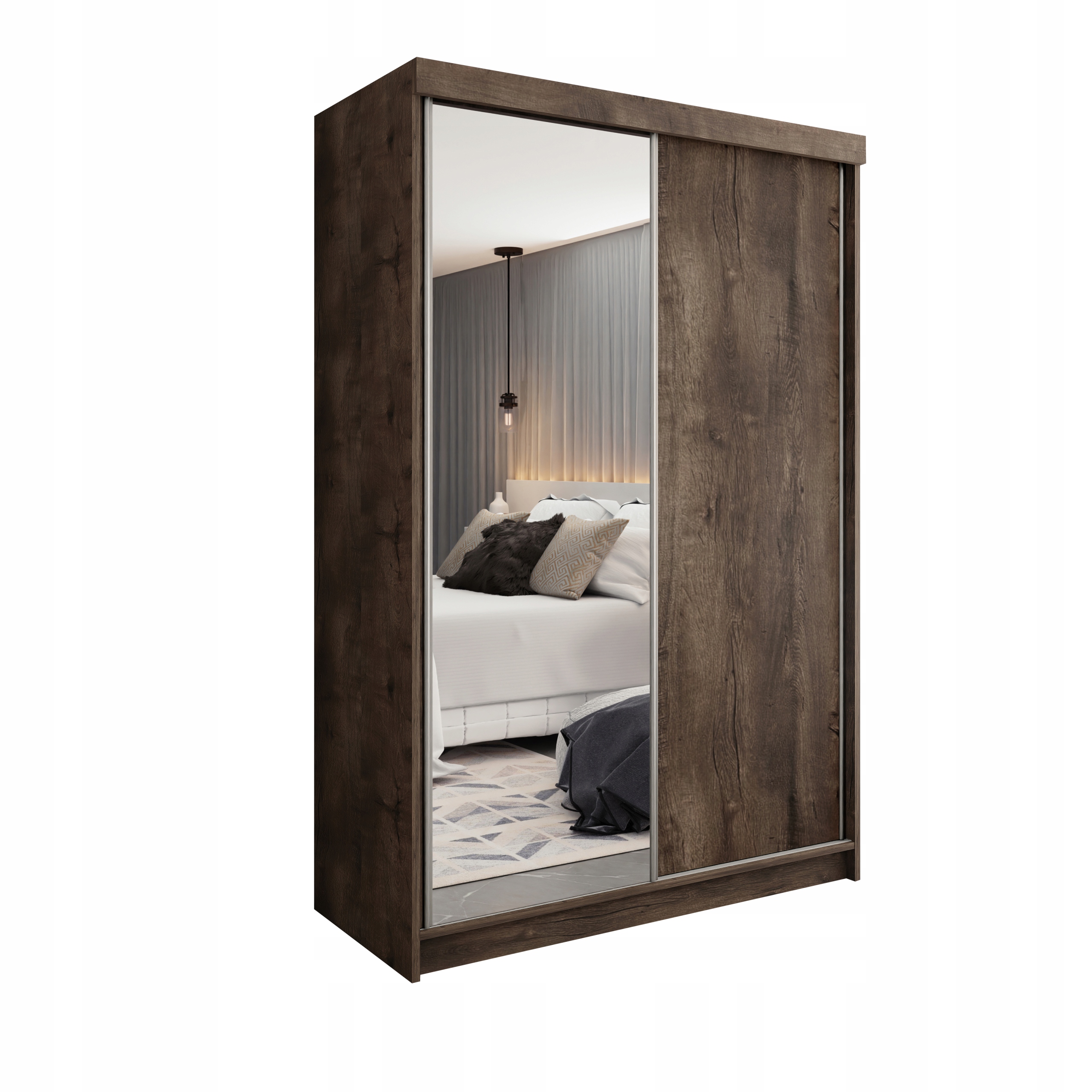 Posuvná Skříň Barcelona B-23 150, tmavě jasan