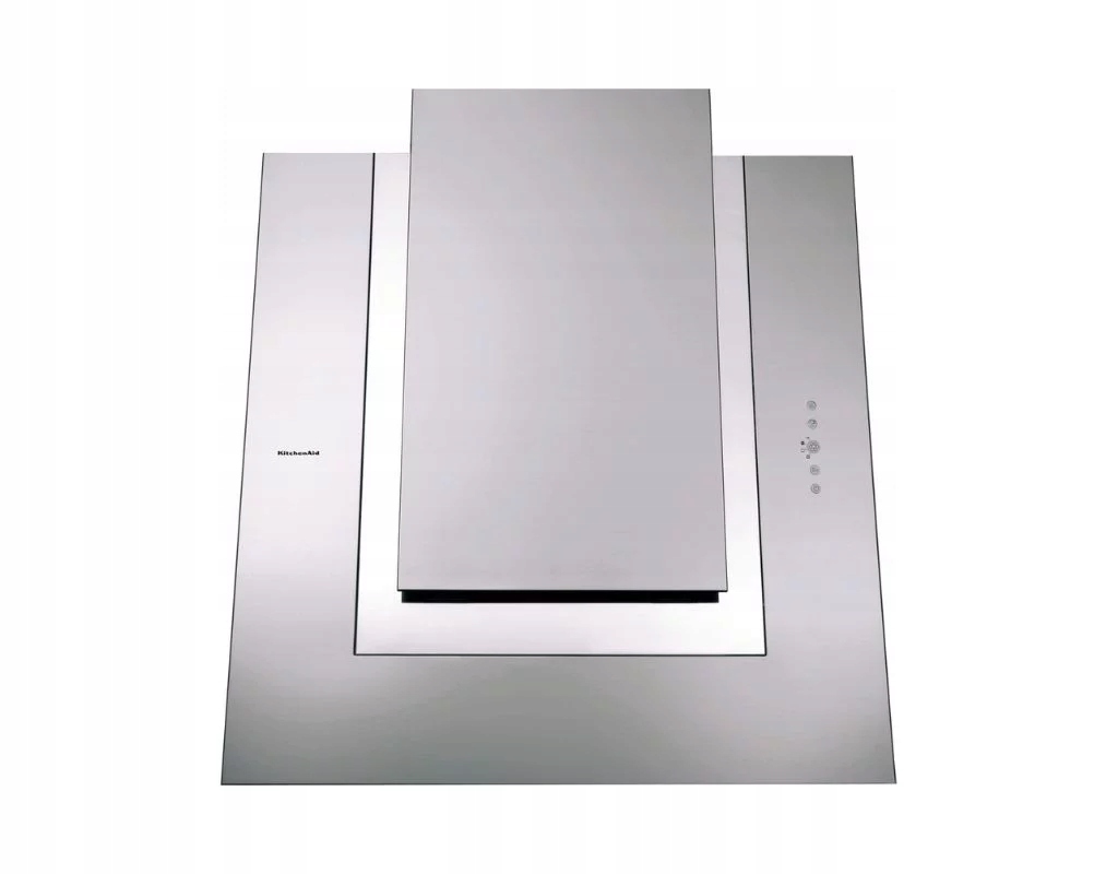 Nástěnný vestavný odsavač par KitchenAid KEWVP80010 80 cm stříbrný