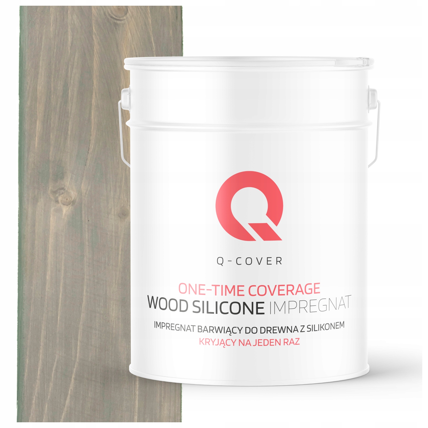 Krycí Impregnát Na Drevo Na Jedno Použitie Extra Farba Uv Šedá Tmavá 10 L