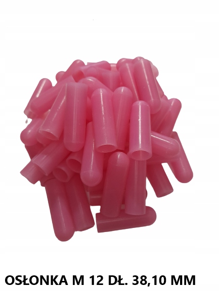 Silikonová krytka M 12 délka 38,10 mm 500 ks