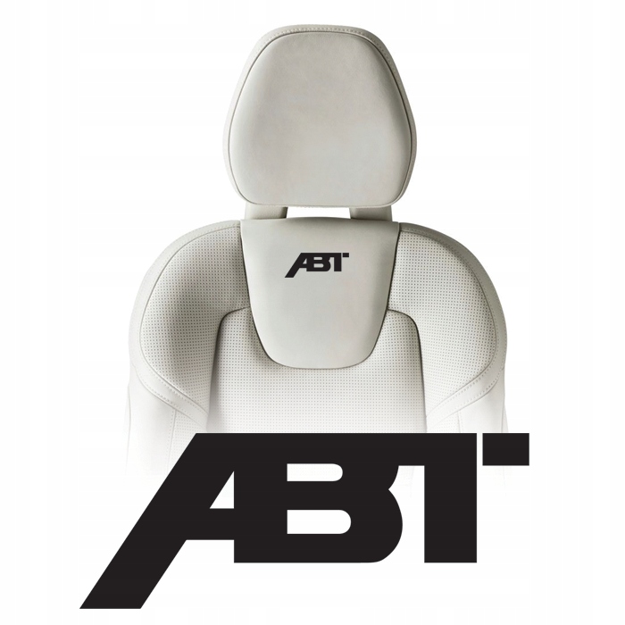 

Naklejka na fotel skórzany z logo Audi Abt