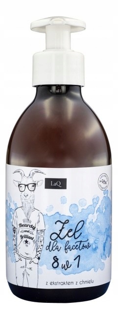

Laq Żel pod prysznic dla facetów 8w1 500 ml