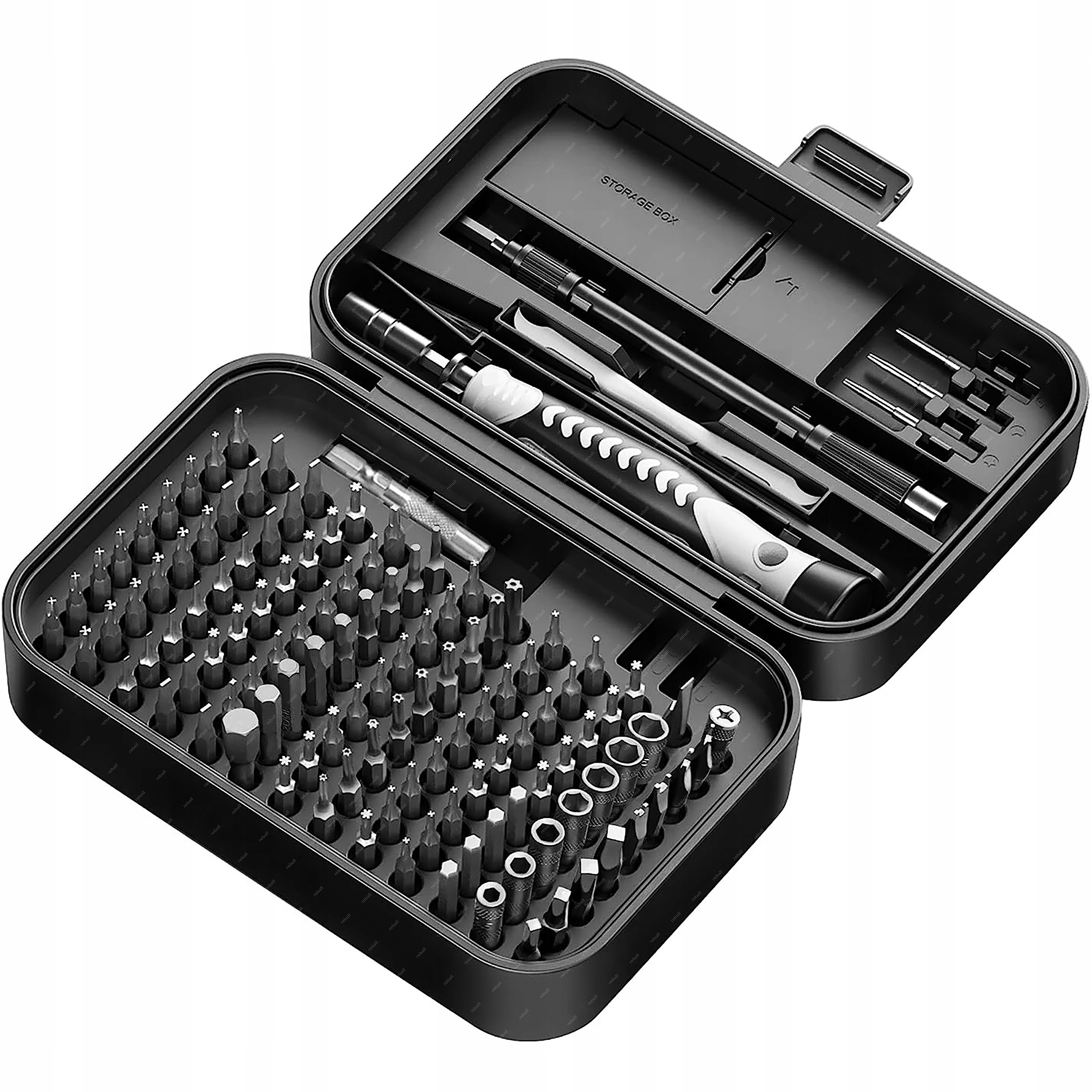 Zestaw Bitów Śrubokrętów Precyzyjnych Magnetyczne Kingsdun KS-840130 130w1