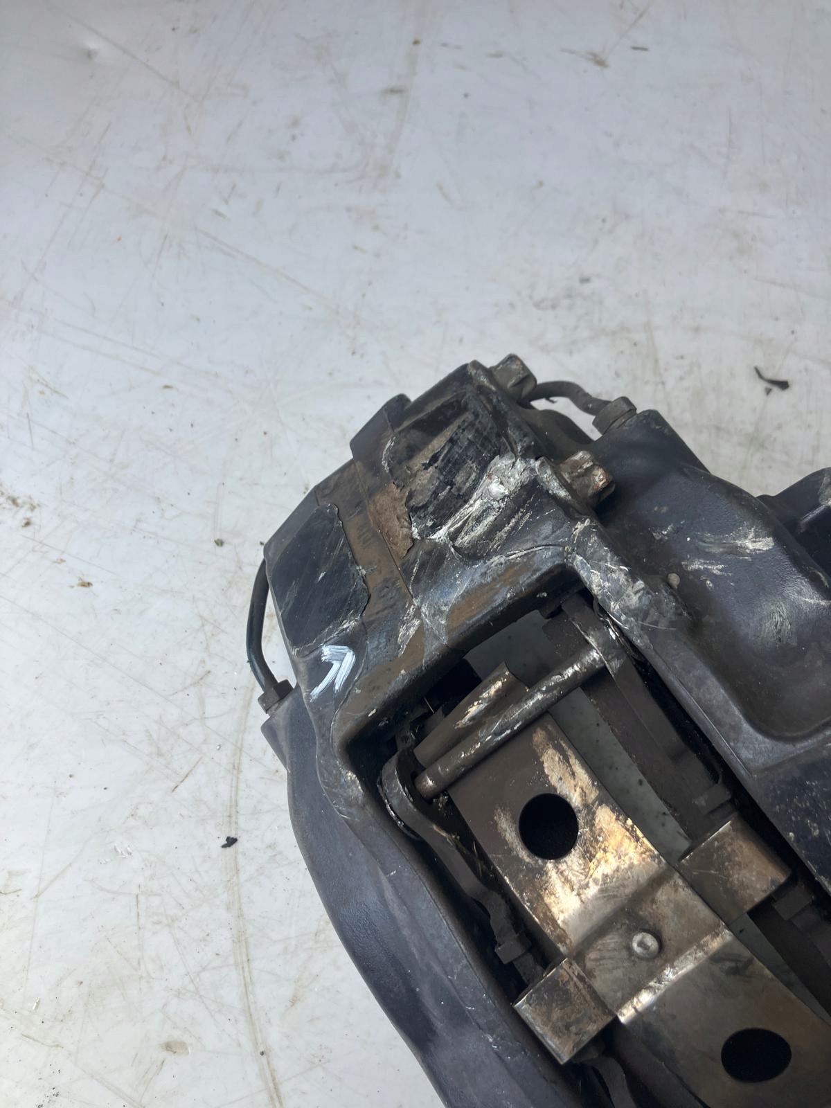 caliper brake right front TESLA MODEL S BREMBO