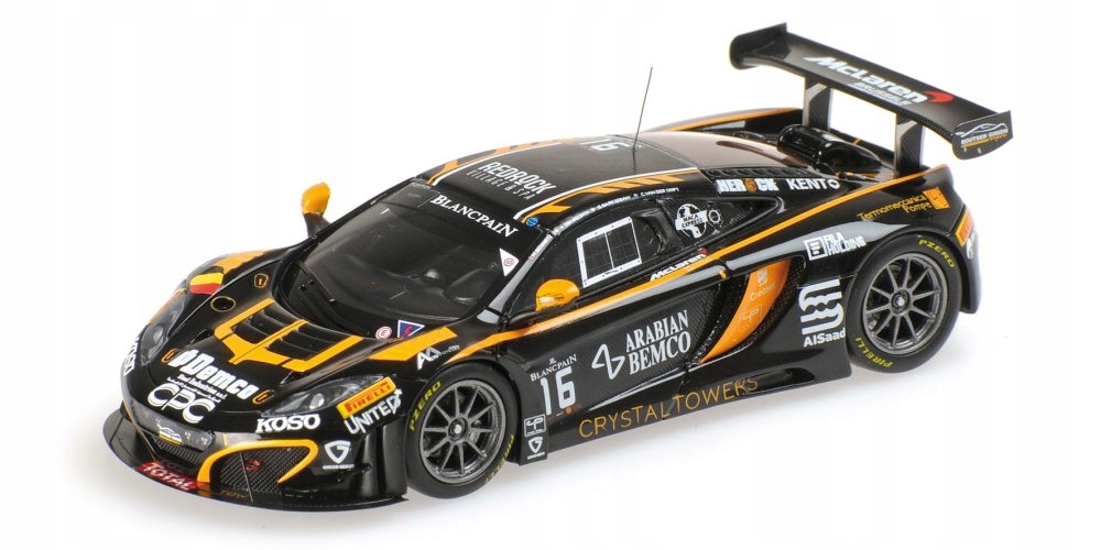 Minišampony McLaren 12C GT3 #16 Schmetz 1:43 437141316
