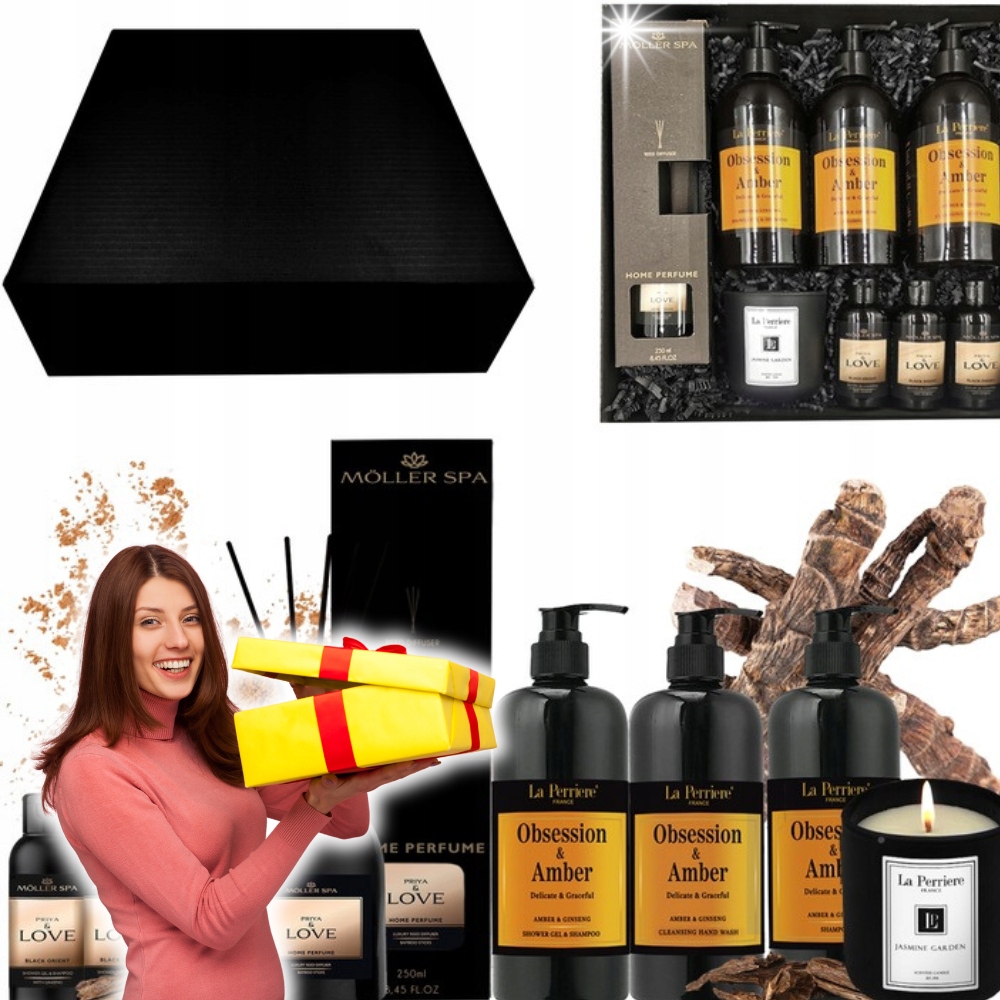 Dárek pro Ženu dívky Sada Spa kosmetiky XXL dárková krabička