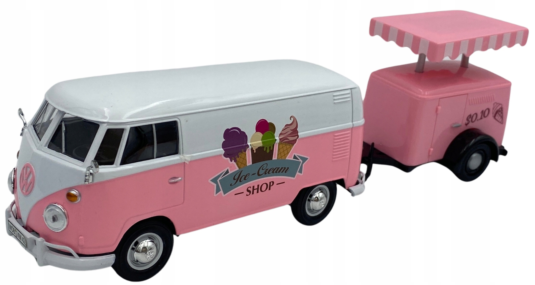Volkswagen (T1) se zmrzlinovou budkou 1:24 Motormax 79672