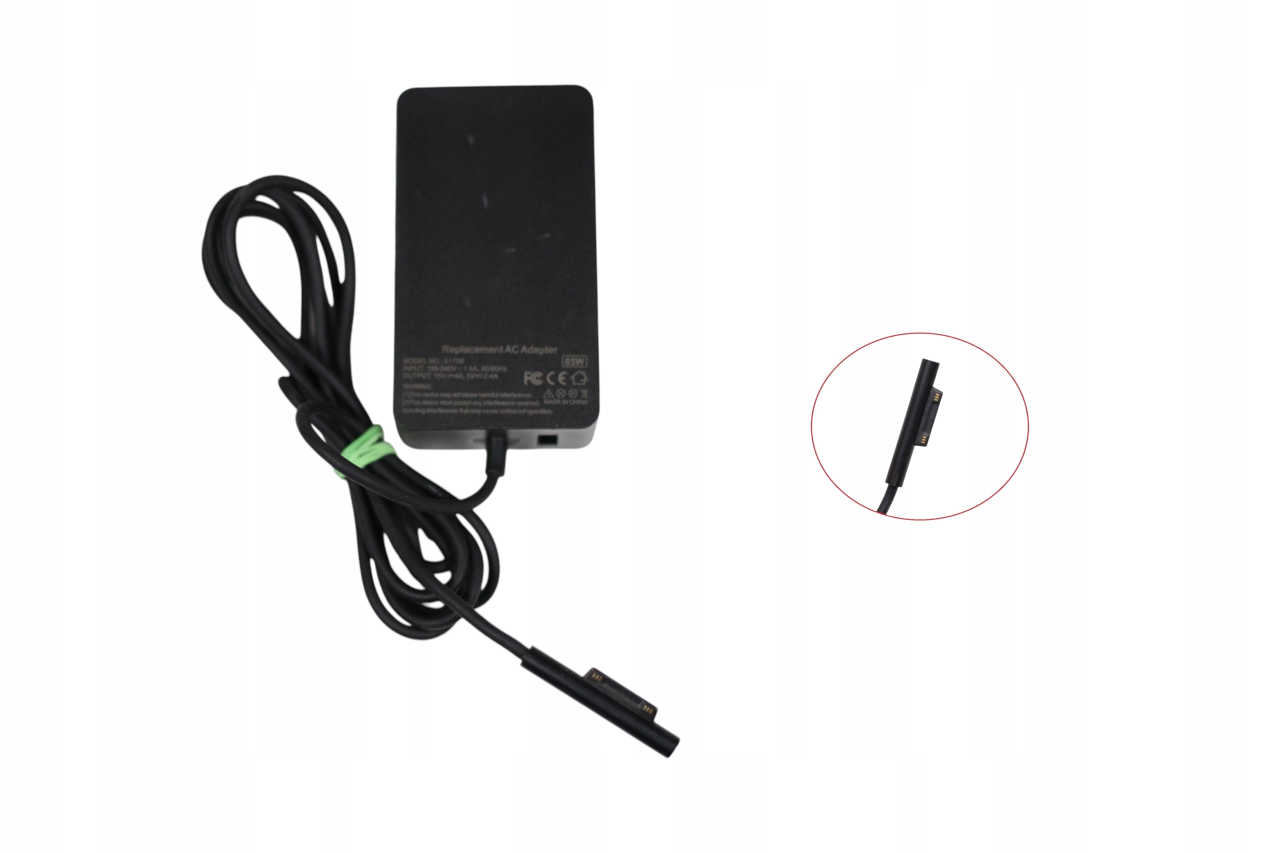 AC ADAPTER 15/4V 4/1A 60/5W A1706 SURFACE CZARNY