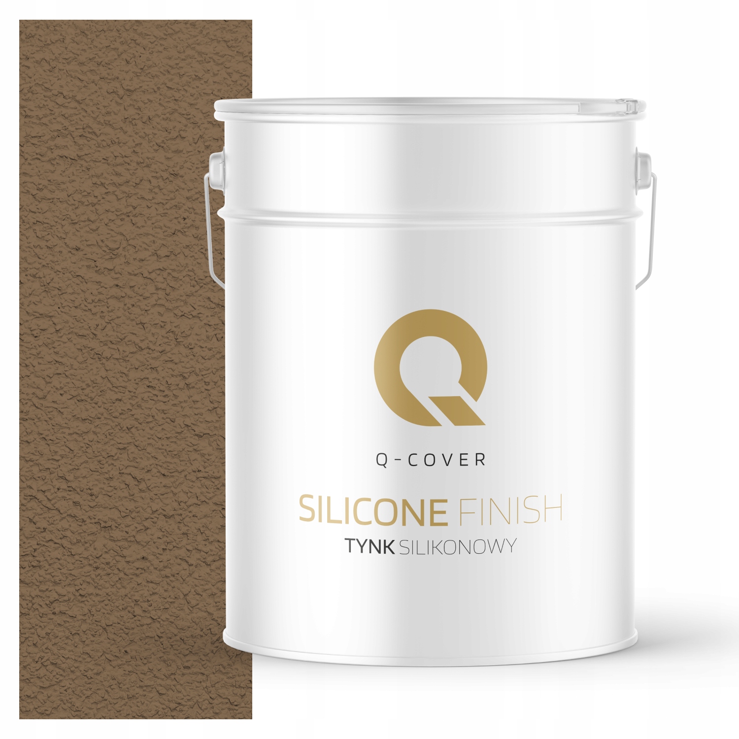 Silikonová Fasádní Omítka Kakaová Barva 15 Kg Beránek Granulace 1.5 mm F545