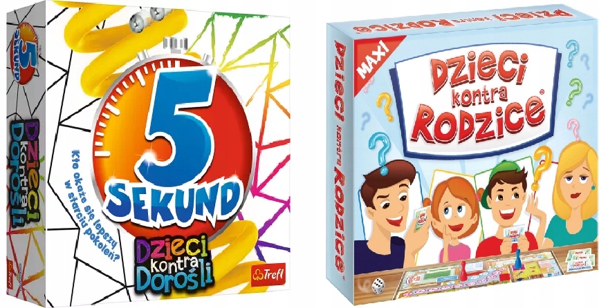 5 sekund Dzieci kontra dorośli rodzice. Maxi