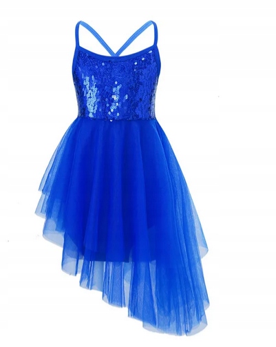 Strój Do Gimnastyki Baletu Tutu Sukienka 116 Body 717