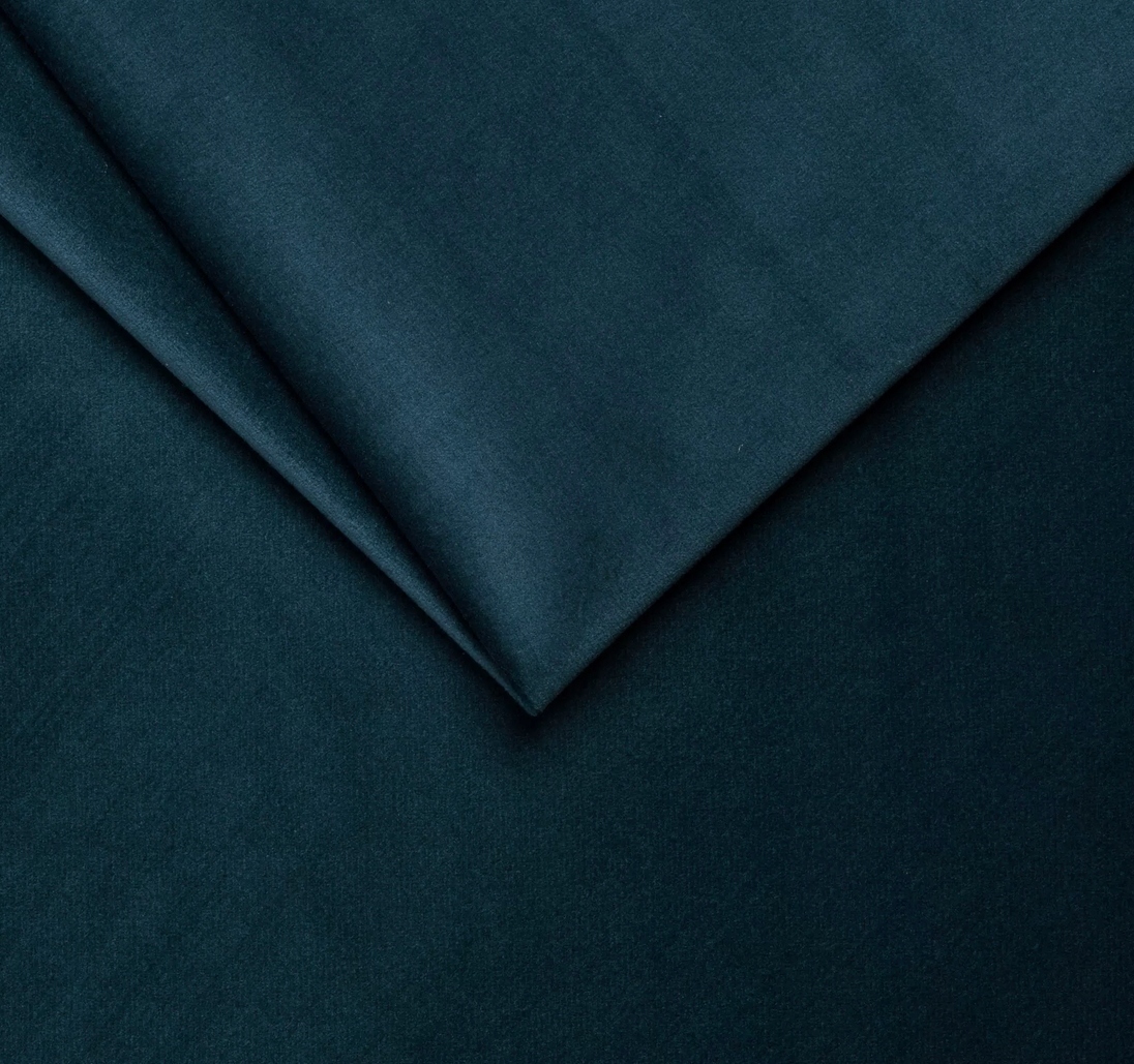 

Tkanina Materiał Welur Velvet Zasłona Granatowa