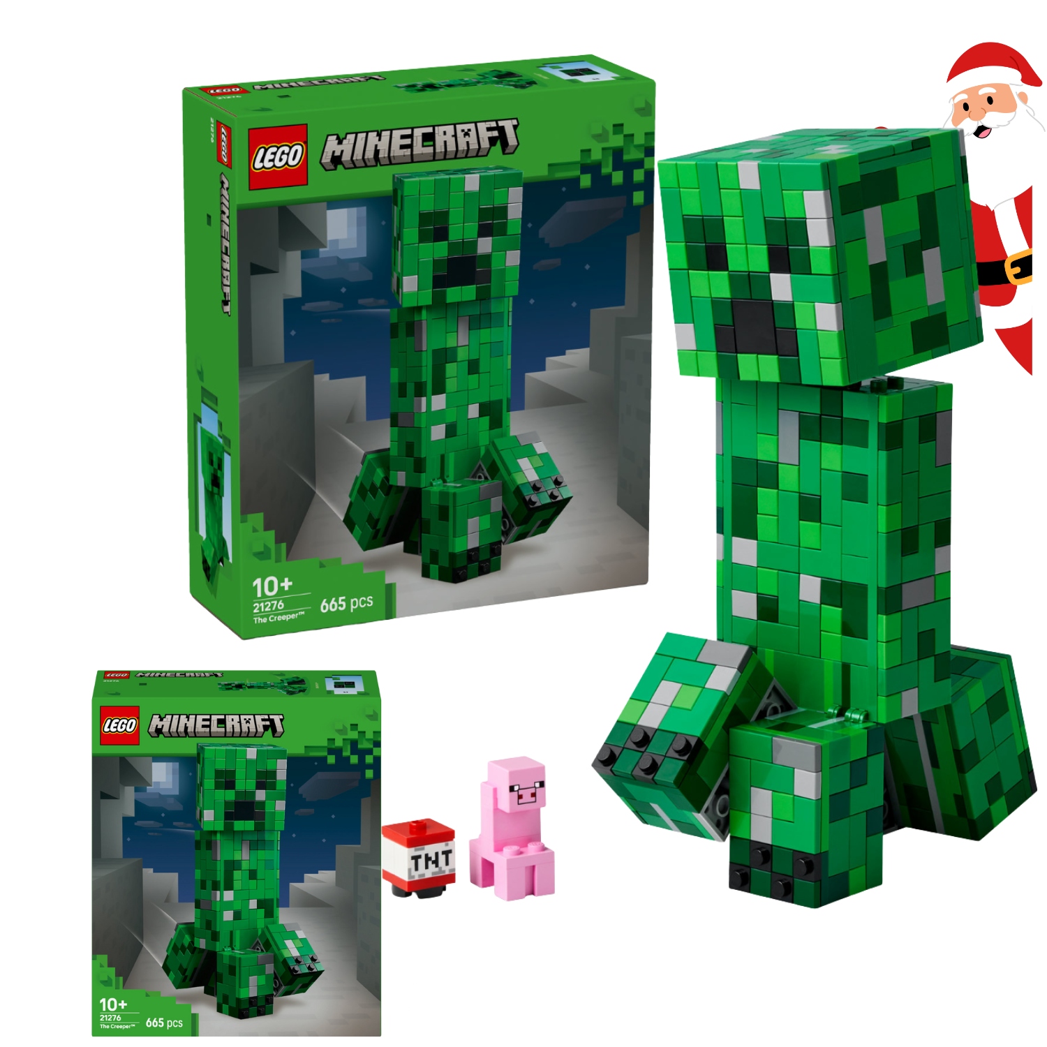 Klocki Lego Minecraft Creeper 21276 Criper Zabawki Dla Dzieci