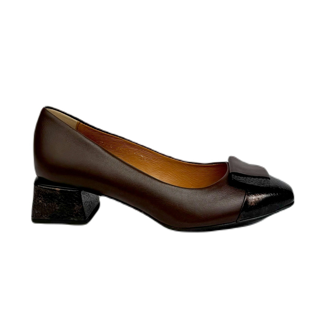 Dámské baleríny Higo 2632 Bronz 457-CK452 40, Bronz