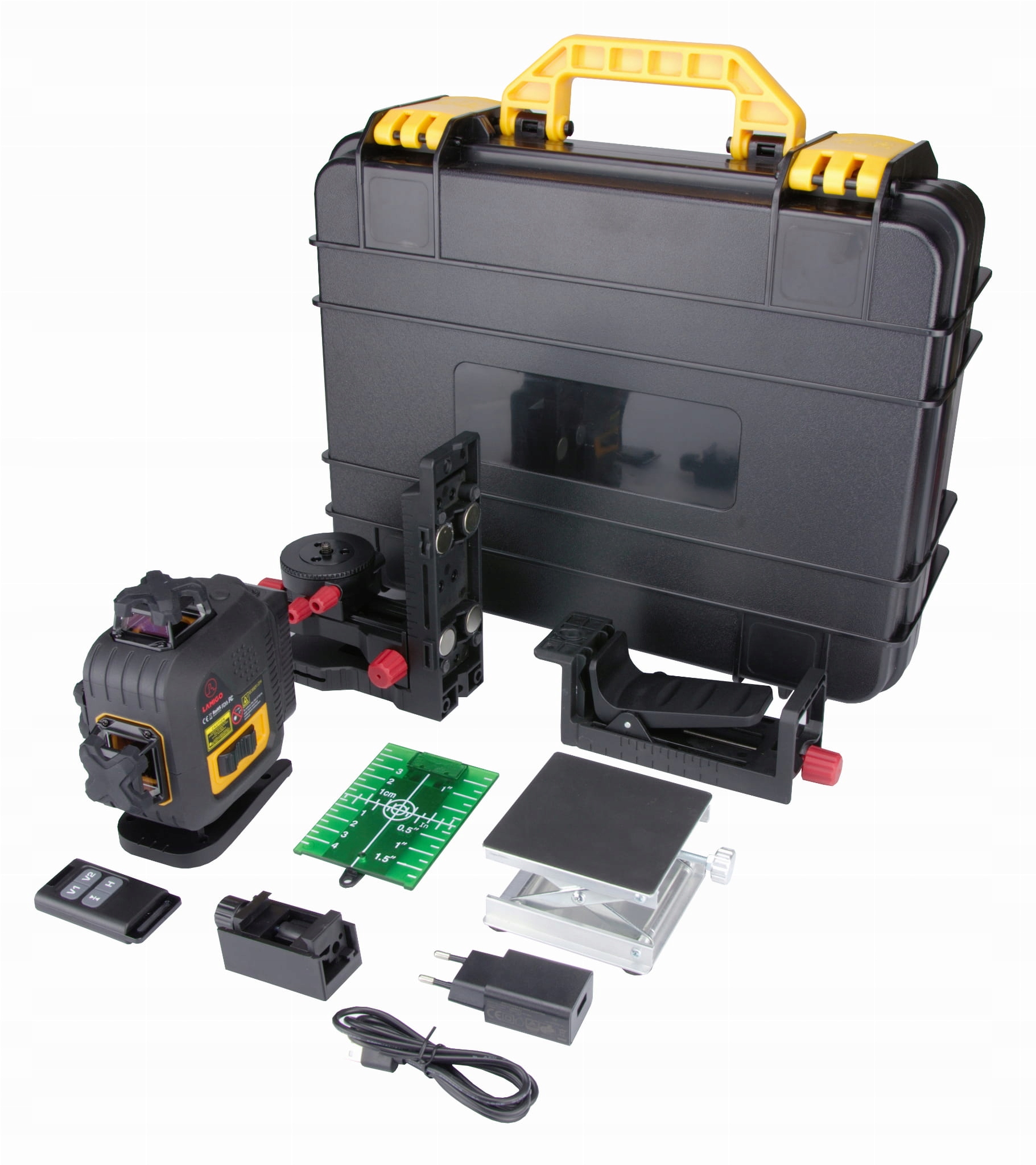 Lamigo Cross 4D Zelený Křížový Laser 4x360