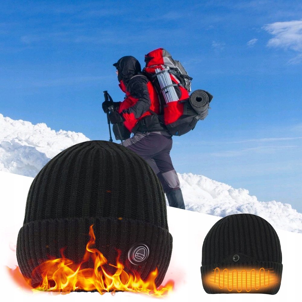 Elektrická Venkovní Topná Čepice 7000 mAh