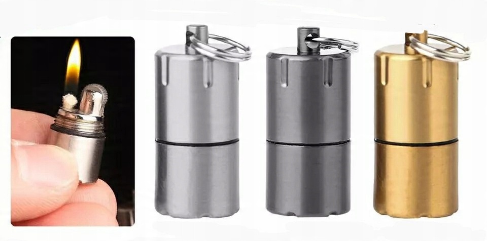 

Mini Zapalniczka Benzynowa Brelok Turystyczny Edc
