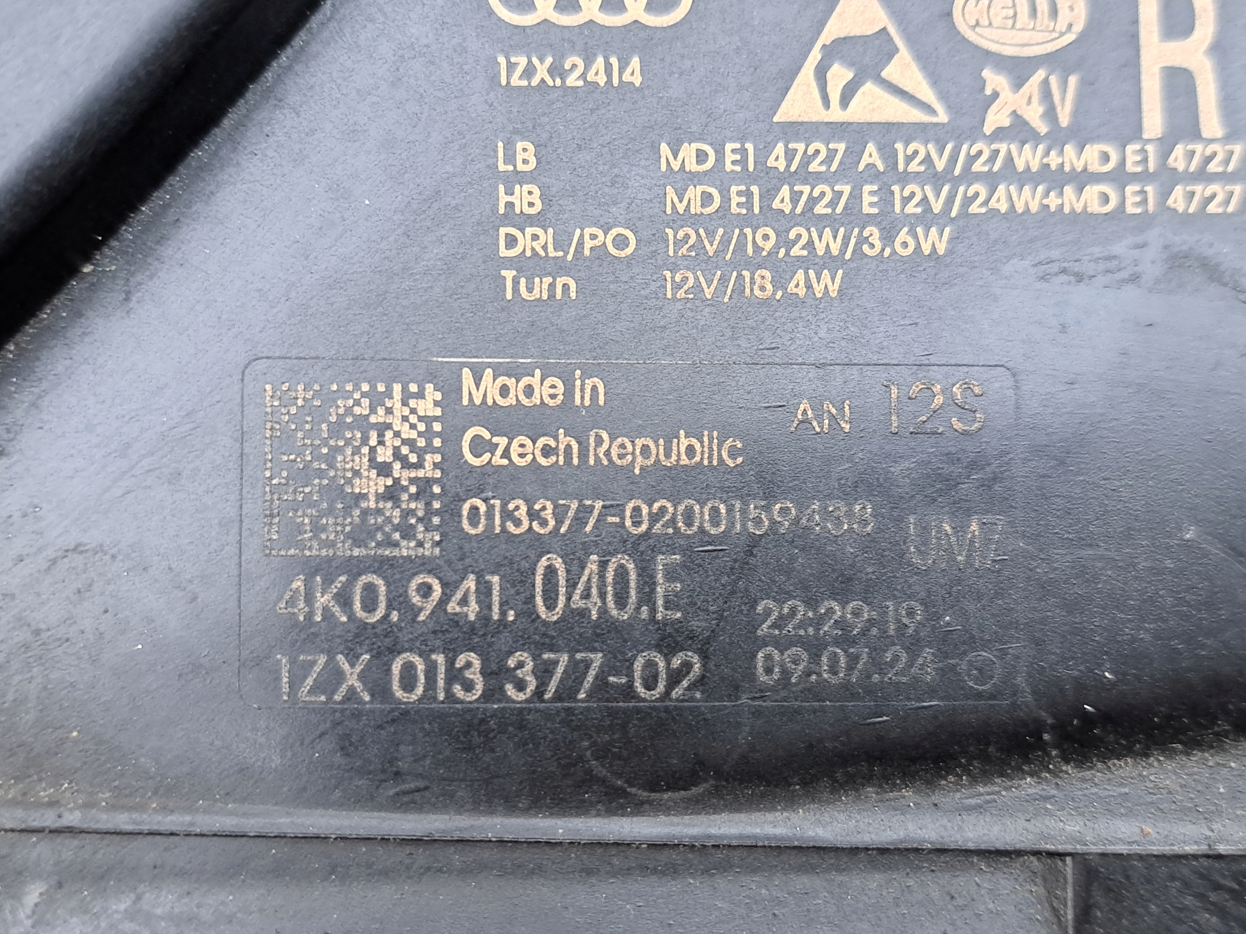 фара full led правая Audi A6 C8 4K0941040E