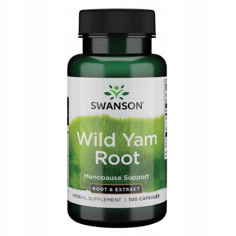 Wild Yam Root extract 100 kaps. Swanson