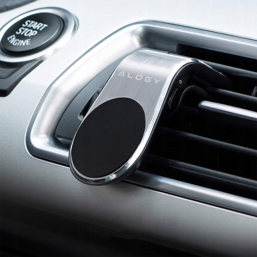 UCHWYT SAMOCHODOWY NA KRATKĘ MAGNETYCZNY DO AUTA Producent bez marki