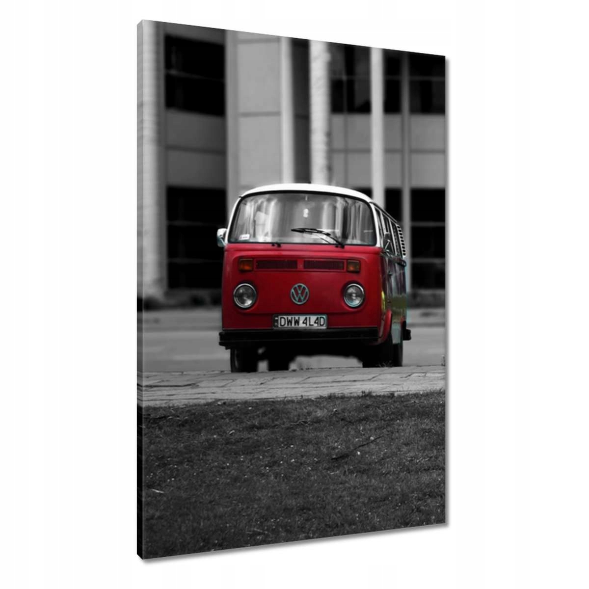 Obrazy 60x90 Červený Vw