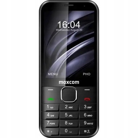 Telefon komórkowy Maxcom MM334 128 MB / 64 GB 4G (LTE) czarny