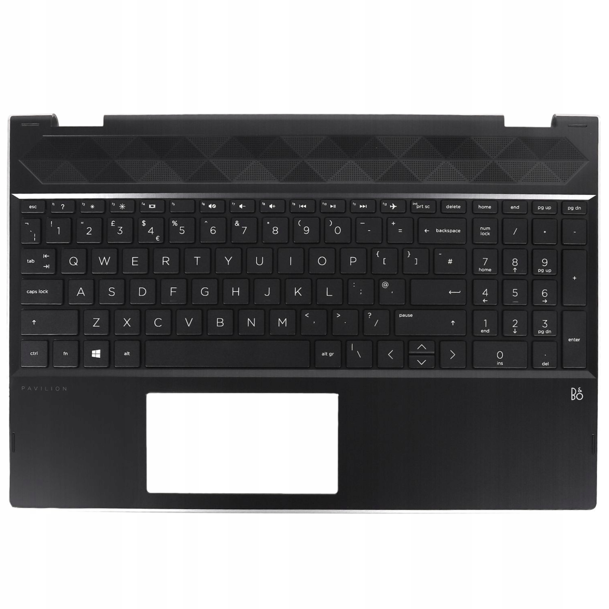 Palmrest Klávesnice Pro Hp Pavilion X360 15-CR 15T-CR TPN-W132 Uk