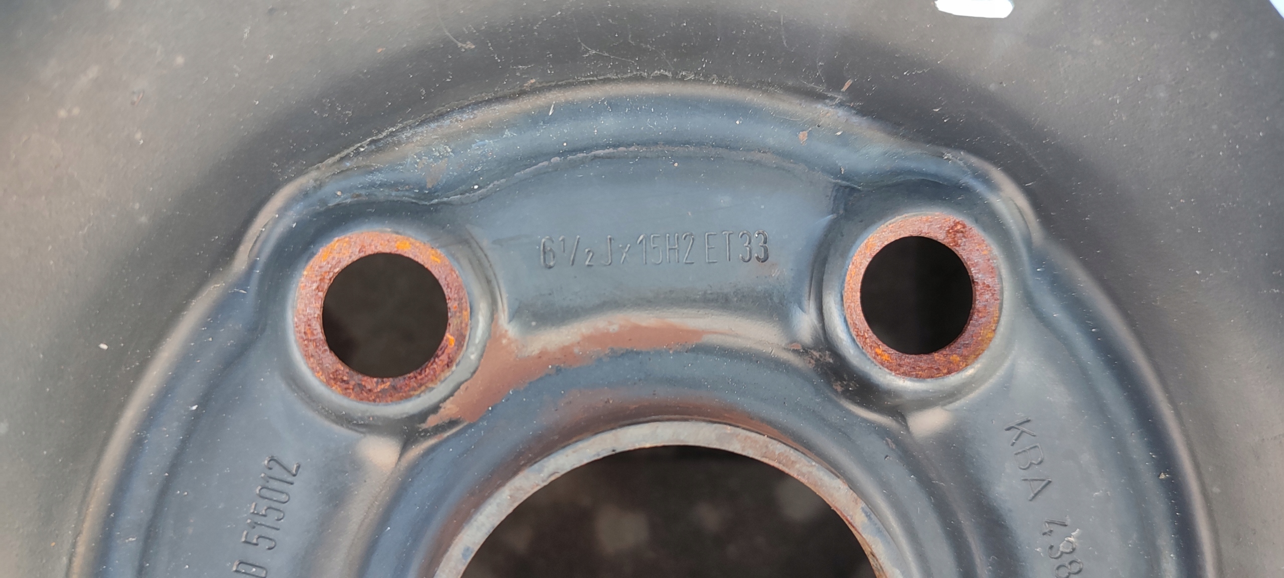 disk stalowa 5x112 6,5Jx15 ET35 Audi VW