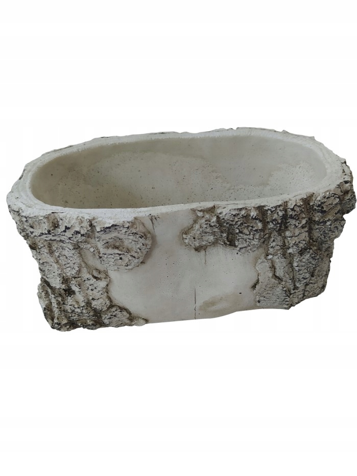 

Osłonka Doniczka misa Pień z kory 21cm*13,5cm*10cm