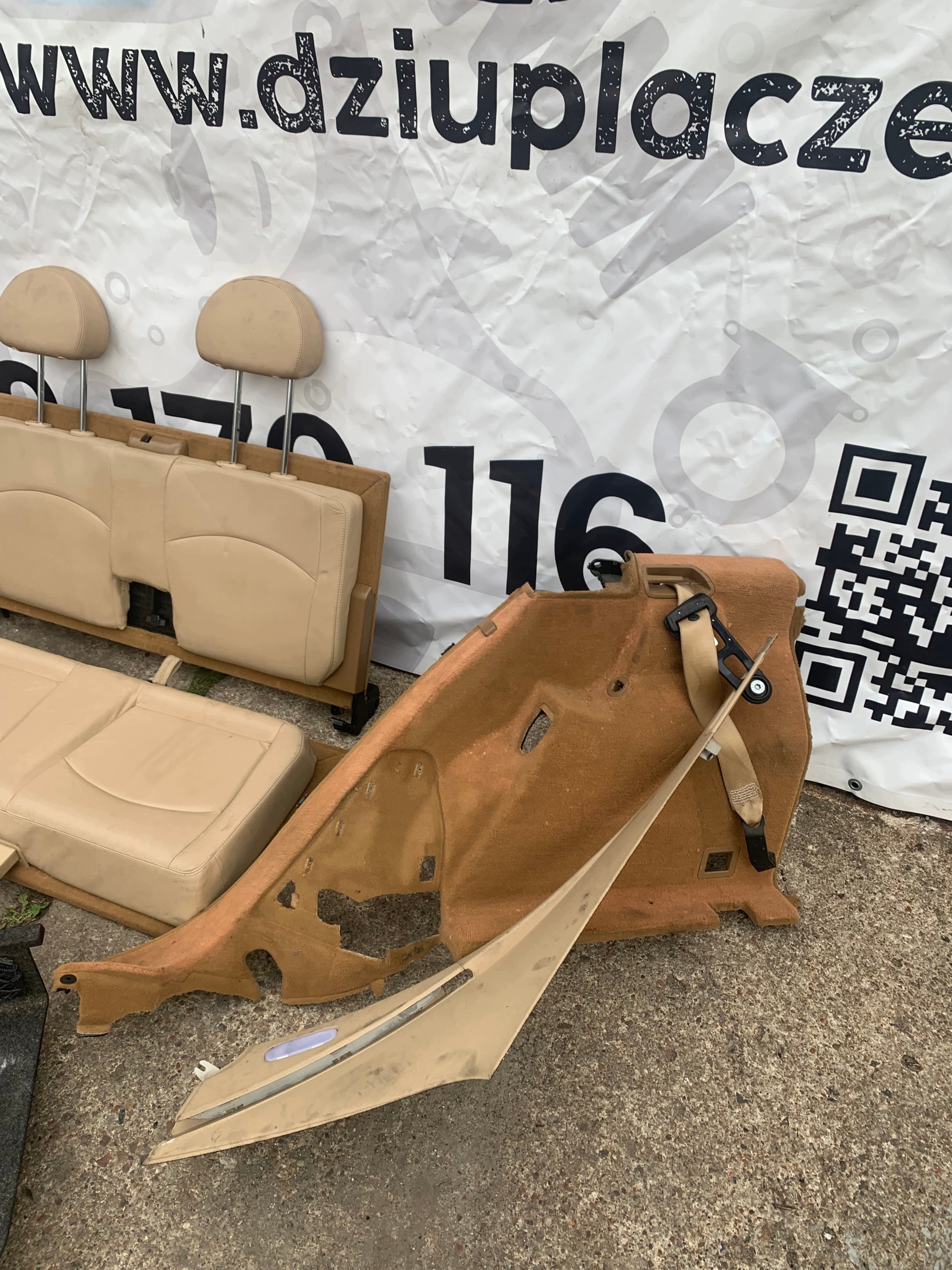 MERCEDEDES W211 KOMBI seats boot 3 RZAD 7 OSOBOWE