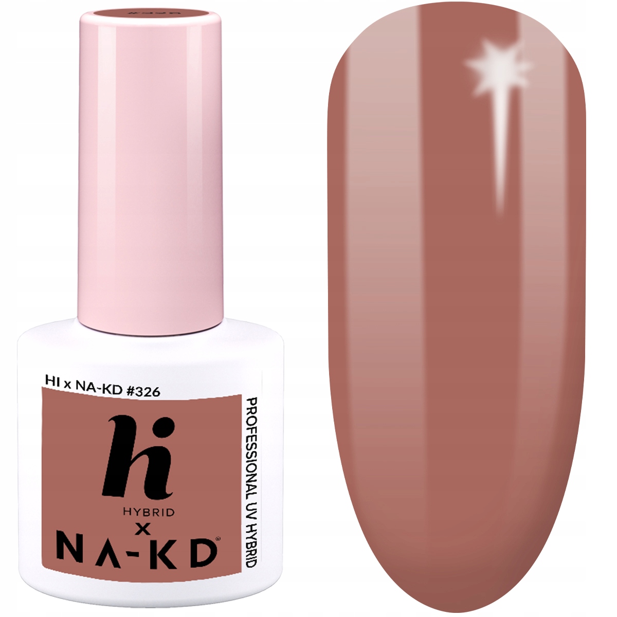 

Hi Hybrid Lakier Hybrydowy #326 Warm Nude 5ML