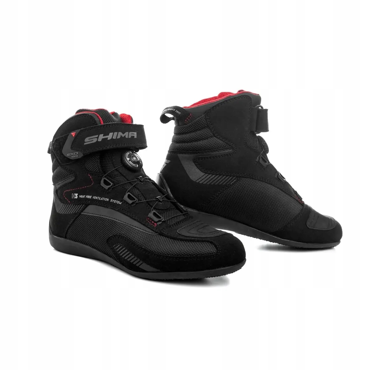 Shima Motocyklové Topánky Exo Vented Black 41