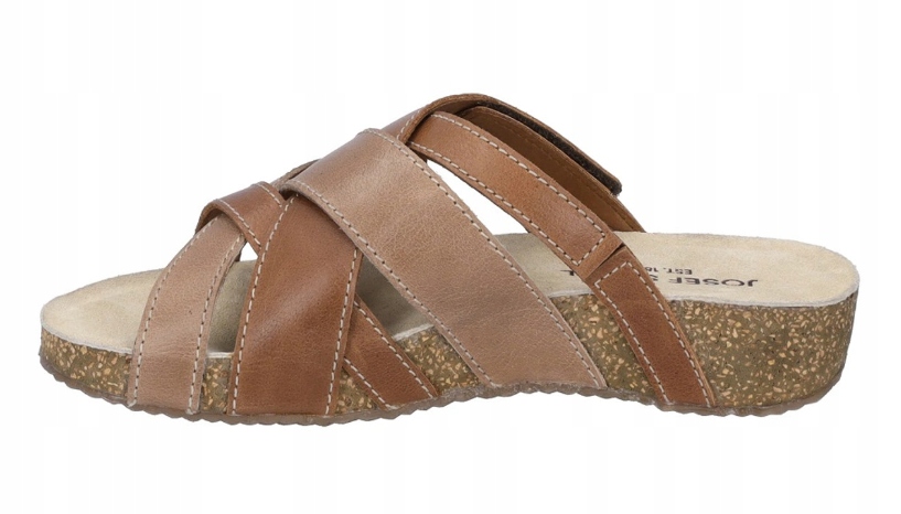 Josef Seibel Dámské Nazouváky Hnědé Kůže Nazouvací Pohodlné 36 Jkp