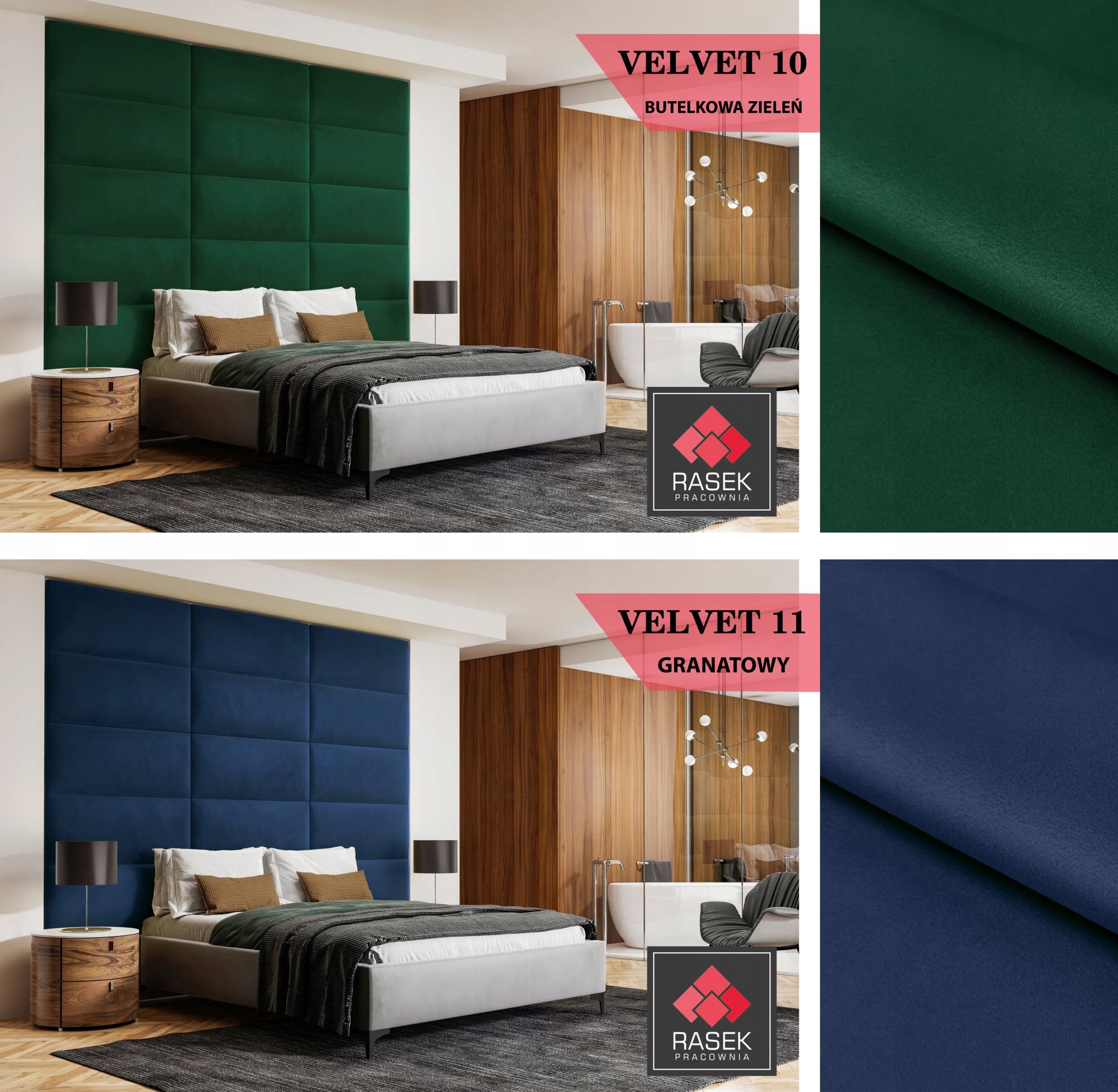 PANELE TAPICEROWANE VELVET WELUR 60 x 30 Kod producenta 1