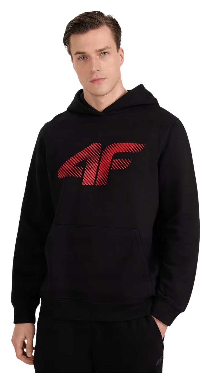 Mikina 4F M1766 Hluboká Černá 4FWMM00TSWSM1766 020S vel. 2XL