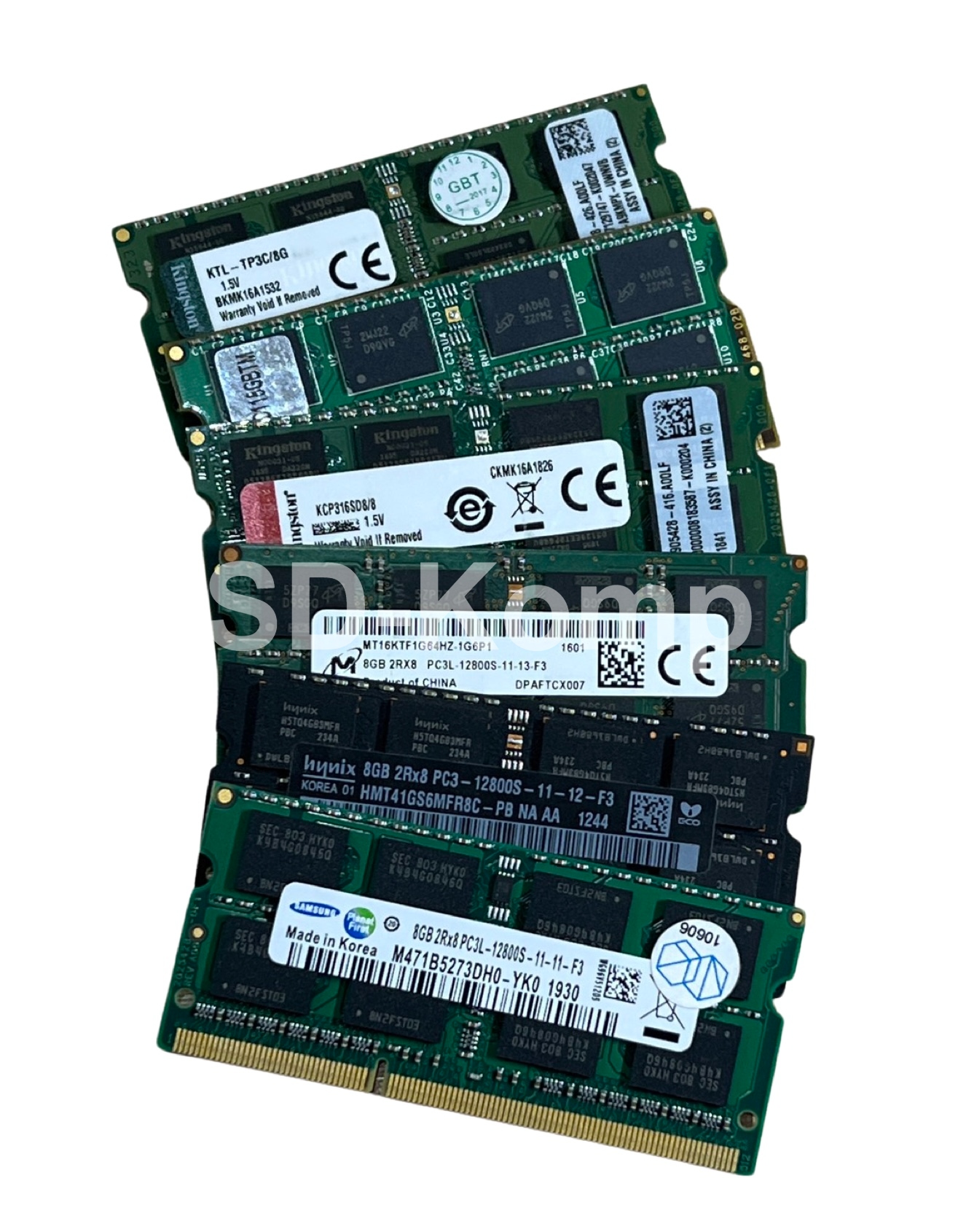 Память: ОПЕРАТИВНАЯ память 8 ГБ DDR3 PC3 12800S 1600 МГц 1,5 В
