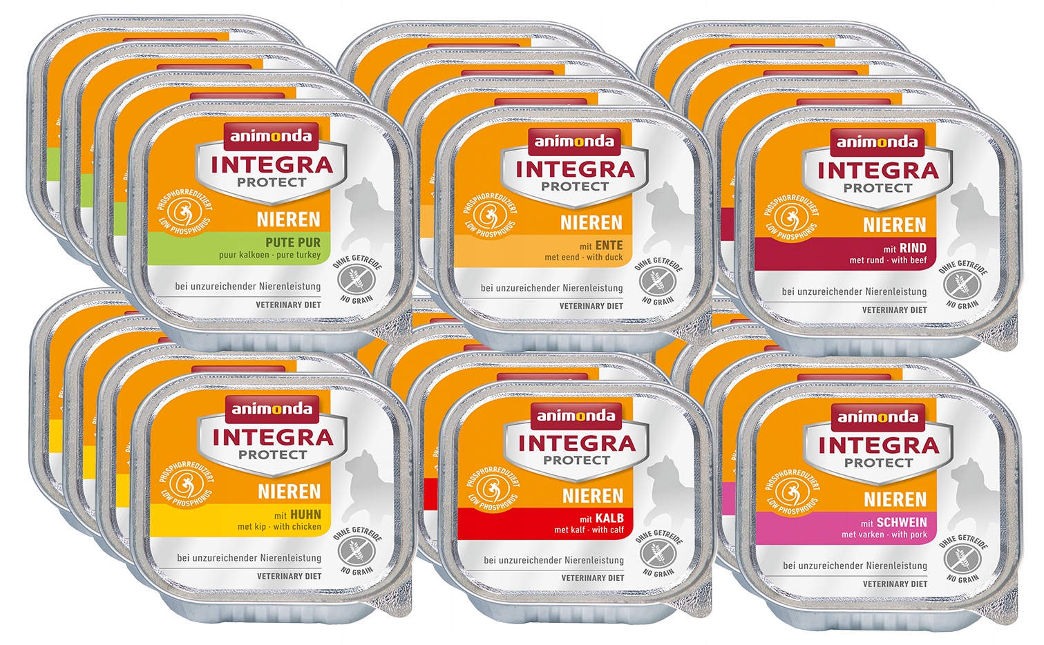 Animonda Integra Renal (Nieren) 24x100 g mix chutí (selhání ledvin)