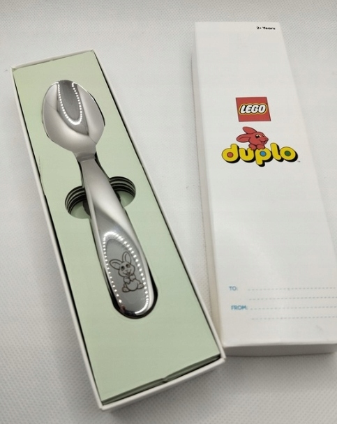 Lego Duplo sběratelská lžička pro malé děti Unikát Nové